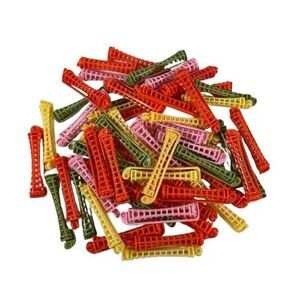 Toni Big Body Perm Rods Assortment 60 Pc Hair Curler Roller Vintage Gillette 80s